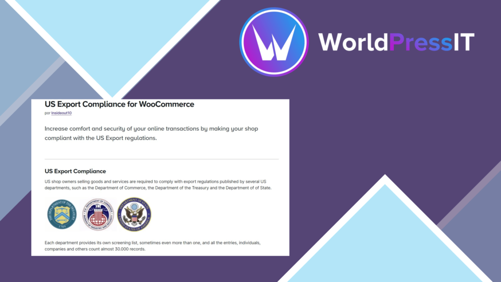 WooCommerce US Export Compliance