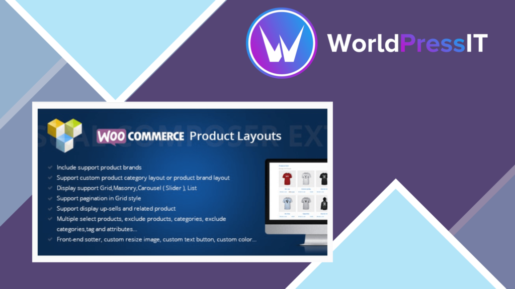 Woocommerce Products Layouts for Visual Composer