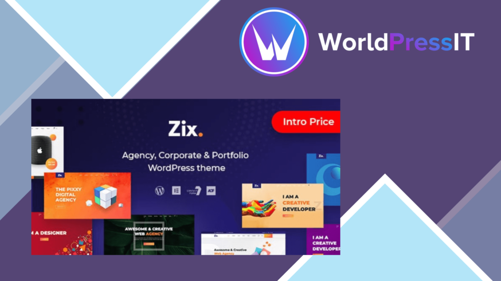 Zix - Digital Agency and MultiPurpose WordPress Theme