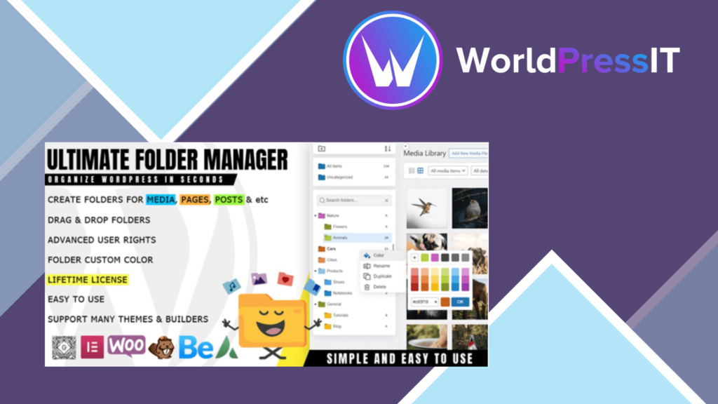 iFolders - Ultimate WordPress and Woo Folder Manager