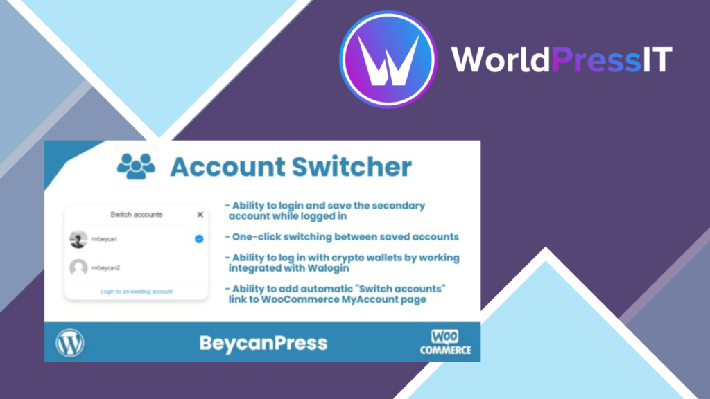 Account Switcher for WordPress