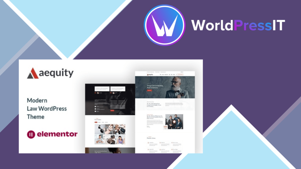 Aequity - Law WordPress Theme