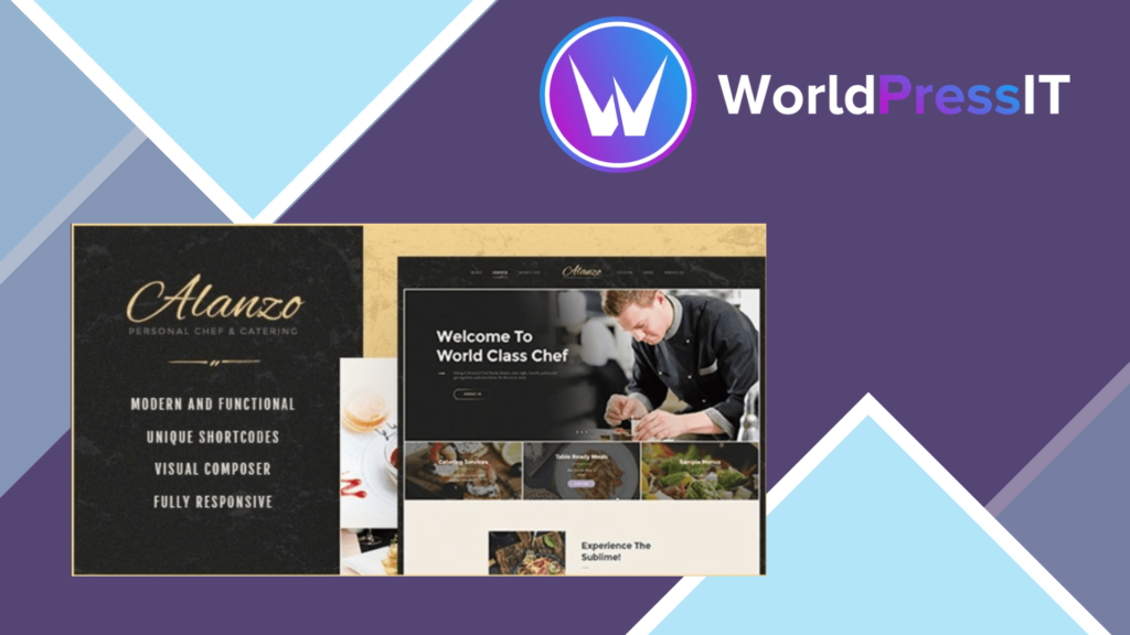 Alanzo | Personal Chef and Catering WordPress Theme