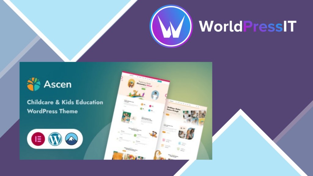 Ascen - Childcare and Kids Education WordPress Theme