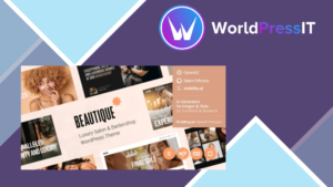 Beautique - Luxury Salon and Barbershop WordPress Theme