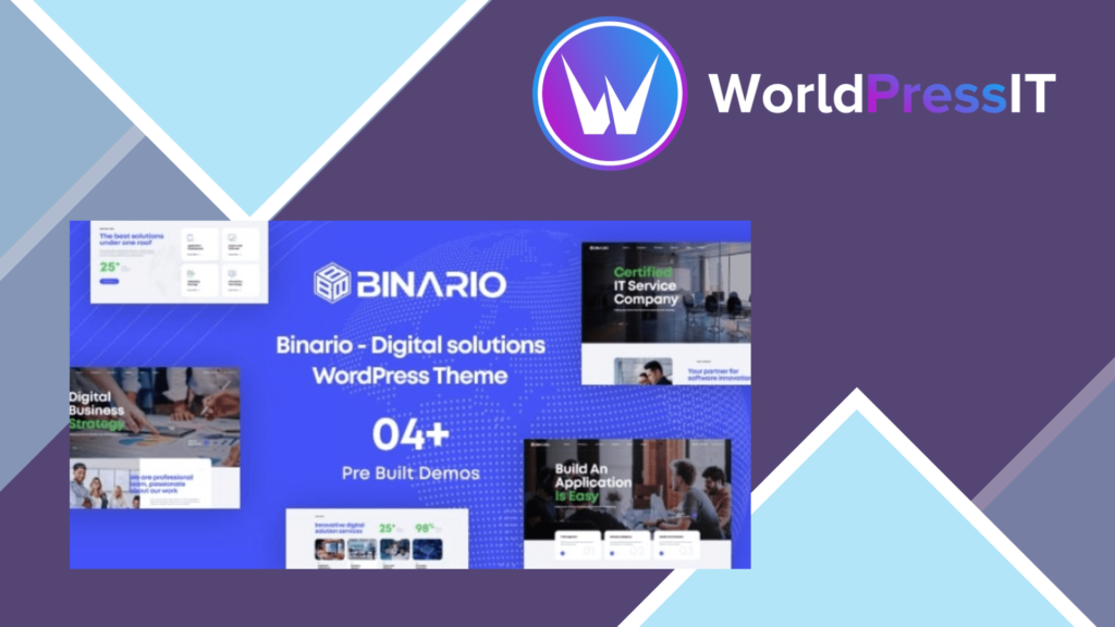 Binario - Digital Solutions WordPress Theme