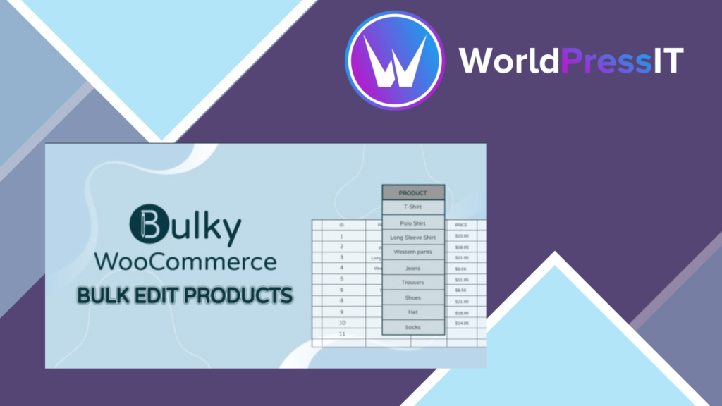 Bulky - WooCommerce Bulk Edit Products, Orders, Coupons