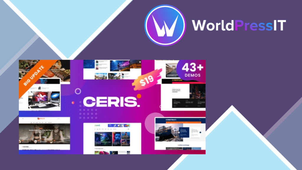 Ceris - Magazine and Blog WordPress Theme