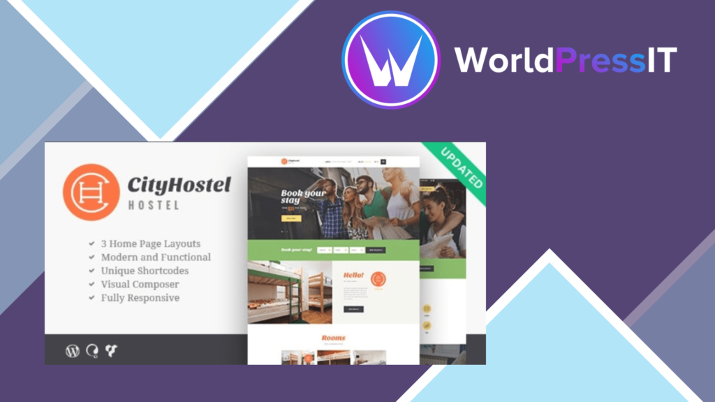 City Hostel | A Travel and Hotel Booking WordPress Theme