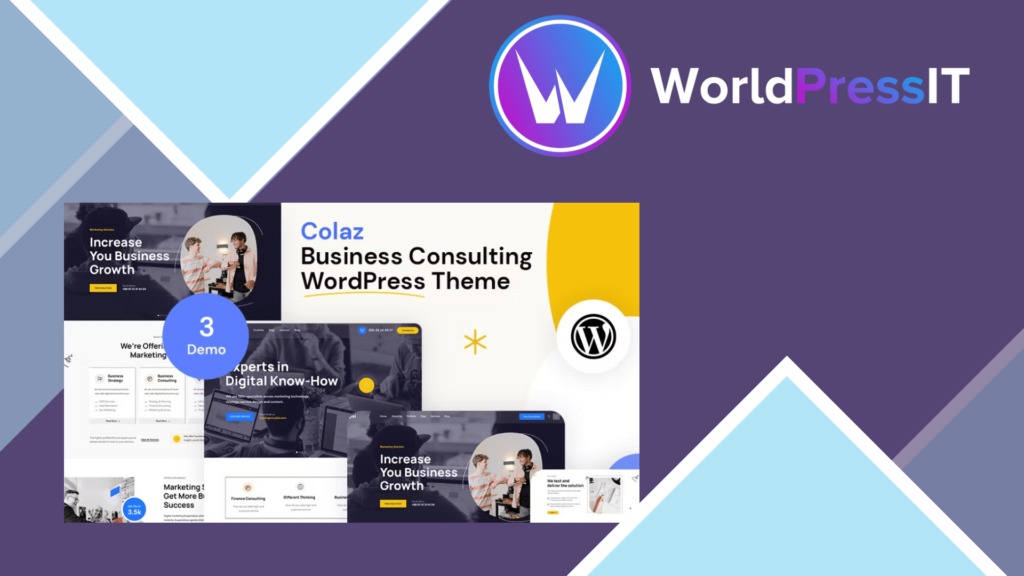 Colaz - Business Consulting WordPress Theme