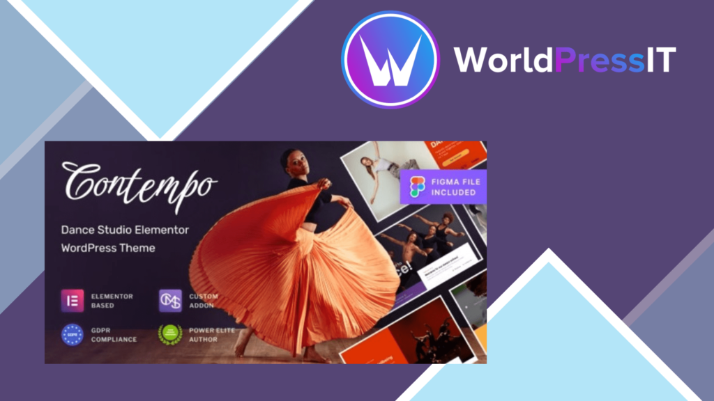 Contempo - Dance School WordPress Theme