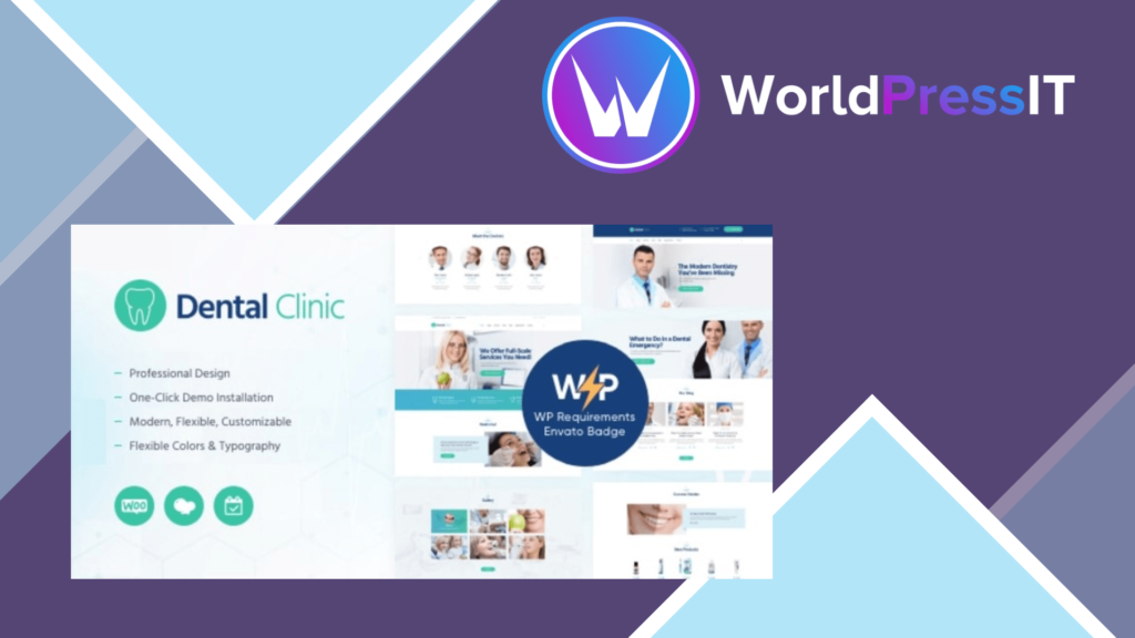 Dental Clinic - Medicine and Healthcare Doctor WordPress Theme