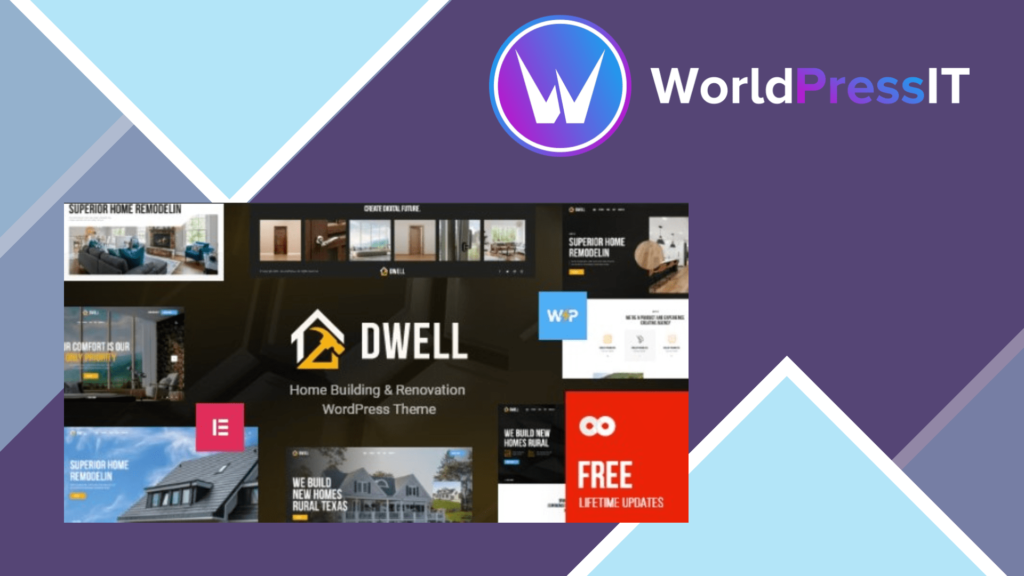 Dwell - Home Building and Renovation WordPress Theme