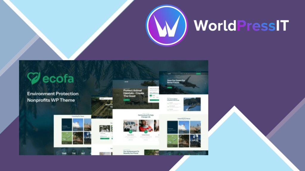 Ecofa - Environment Protection Nonprofits WordPress Theme