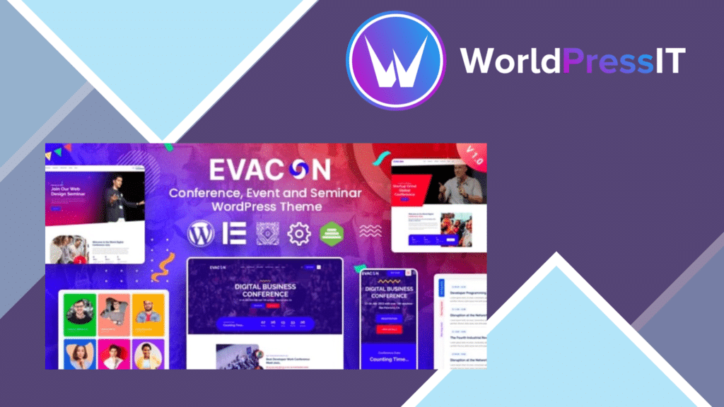 Evacon - Event and Conference WordPress Theme