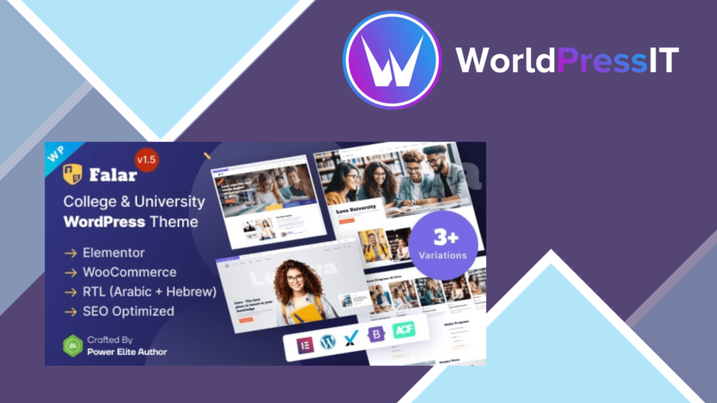 Falar - College University Elementor WordPress Theme