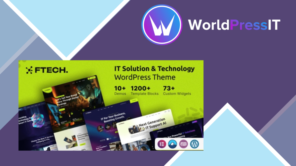 Ftech - IT Solution and Technology WordPress