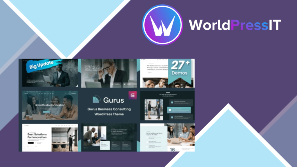 Gurus - Business Consulting WordPress Theme