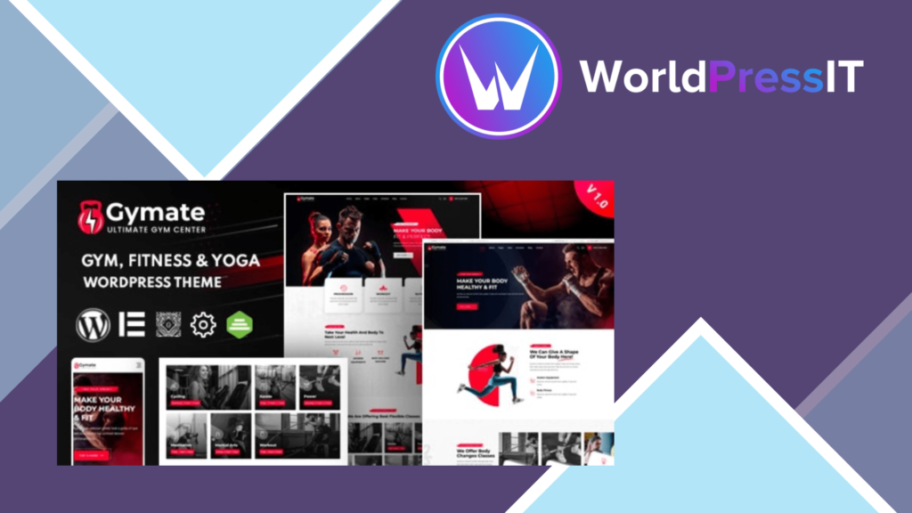 Gymat - Fitness and Gym WordPress Theme