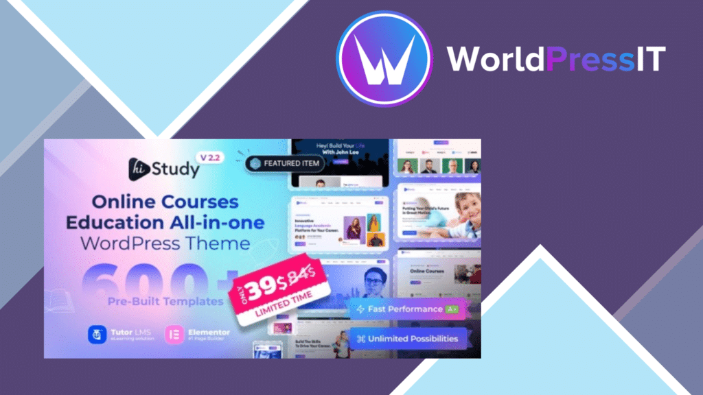 HiStudy - Education WordPress Theme