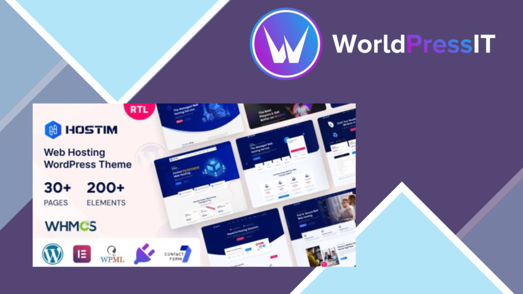 Hostim - Web Hosting WordPress Theme with WHMCS