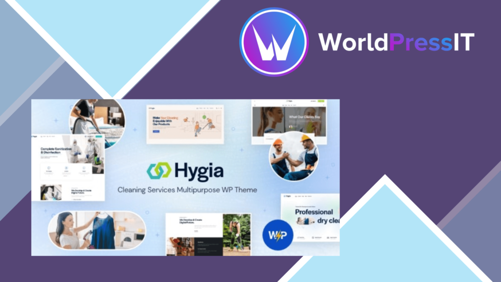 Hygia - Cleaning Services Multipurpose WordPress Theme