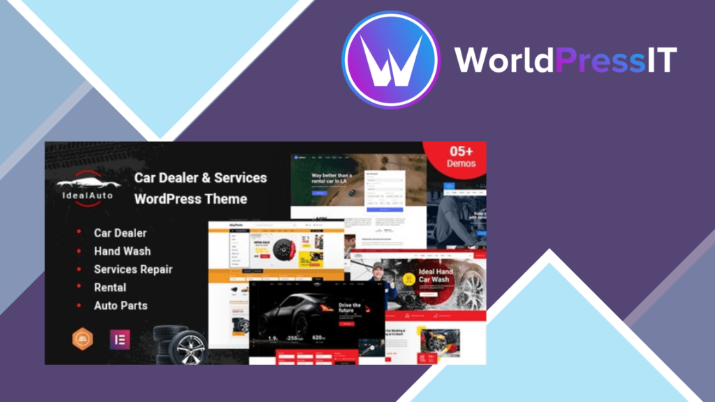 IdealAuto - Car Dealer and Services WordPress Theme