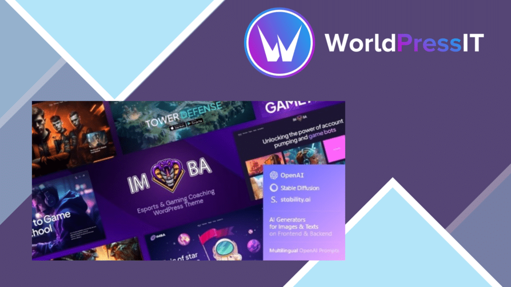 Imba - Esports and Gaming Coaching WordPress Theme