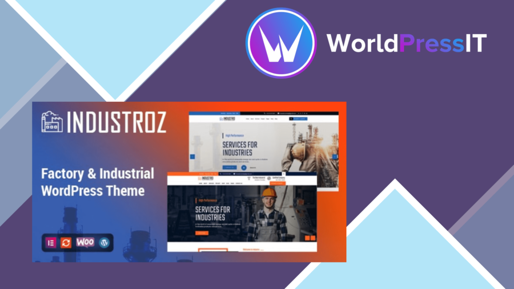 Industroz - Factory and Industrial WordPress Theme