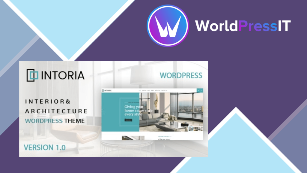 Intoria - Interior Architecture WordPress Theme