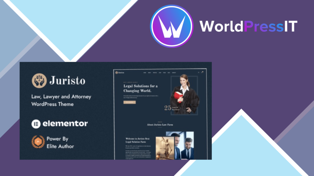 Juristo - Lawyer and Attorney WordPress Theme