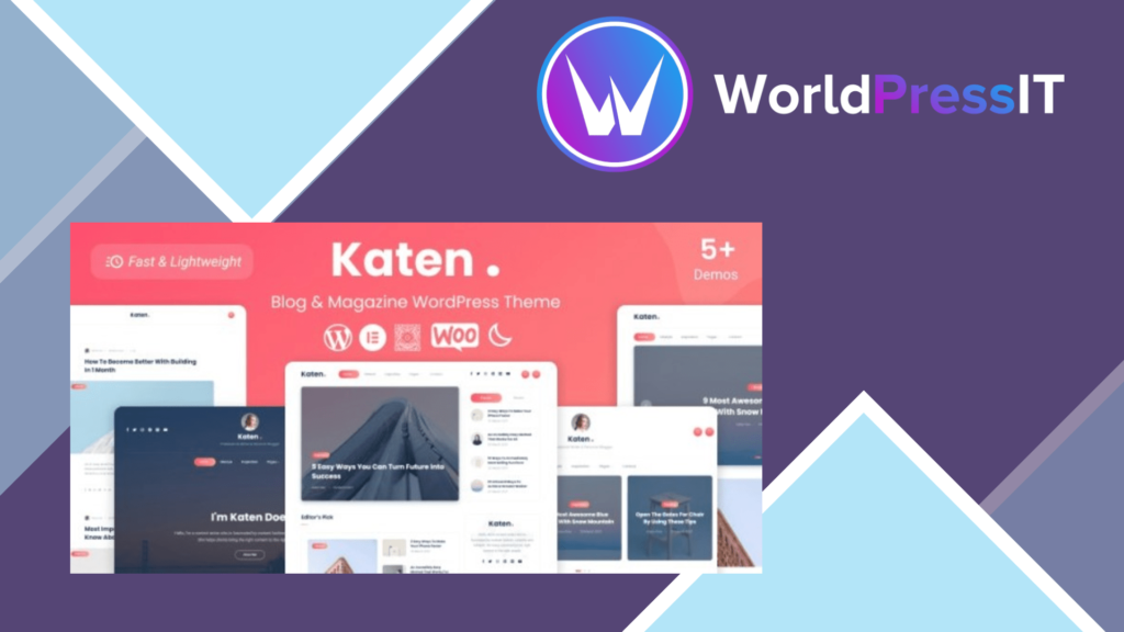 Katen - Blog and Magazine WordPress Theme