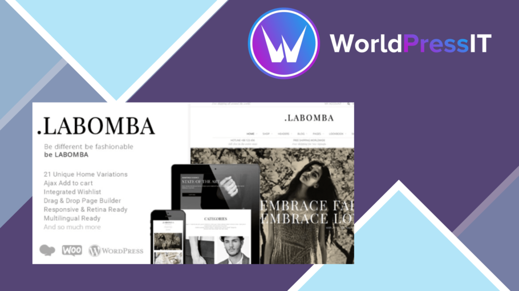 Labomba - Responsive Multipurpose WordPress Theme