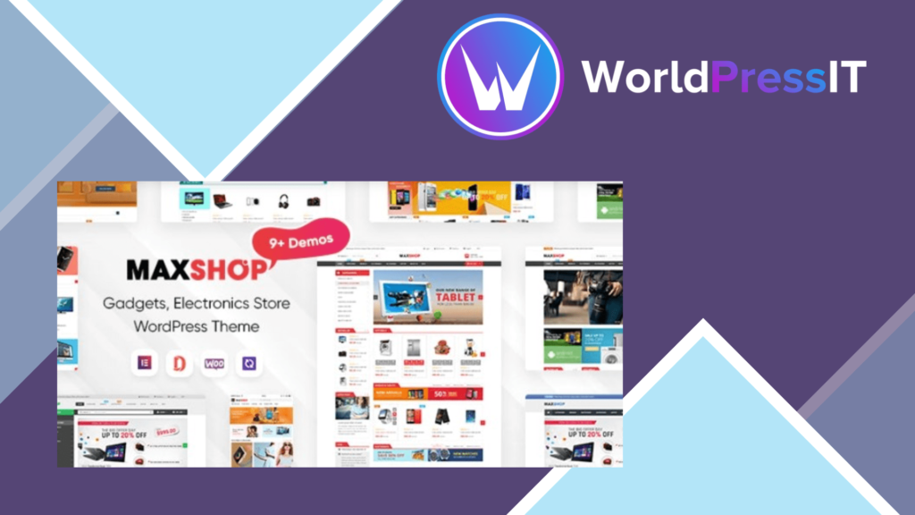 MaxShop - Electronics Store Elementor WooCommerce WordPress Theme