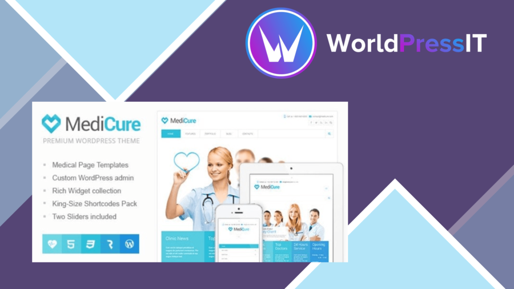 MediCure - Health and Medical Wordpress Theme