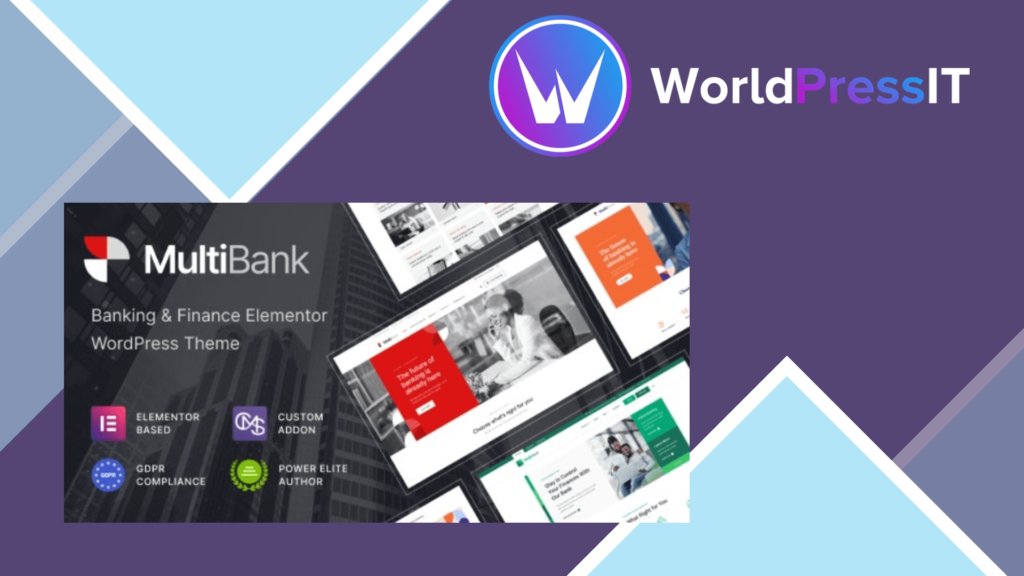 Multibank - Business and Finance WordPress Theme