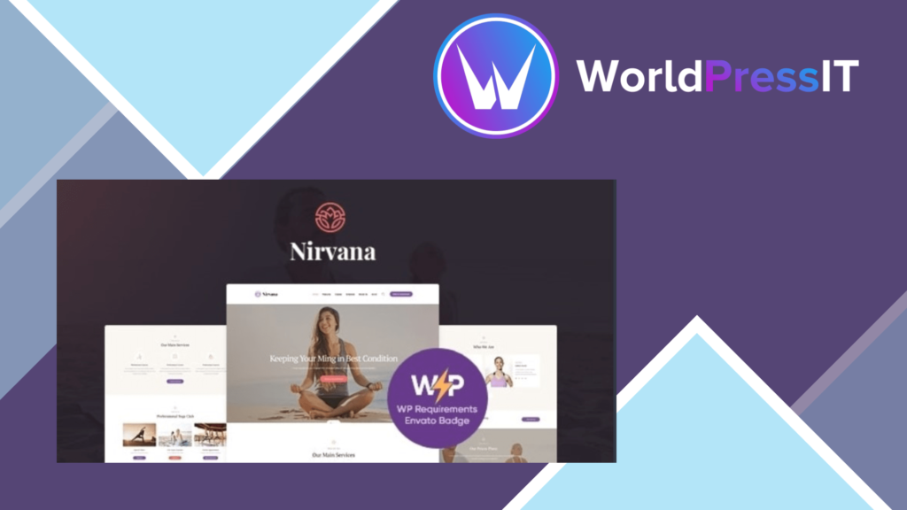 Nirvana | Yoga Studio and Fitness Club WordPress Theme