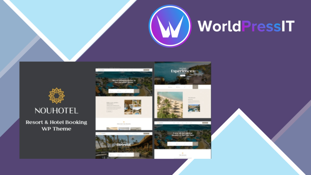 NouHotel - Resort and Hotel Booking WordPress Theme