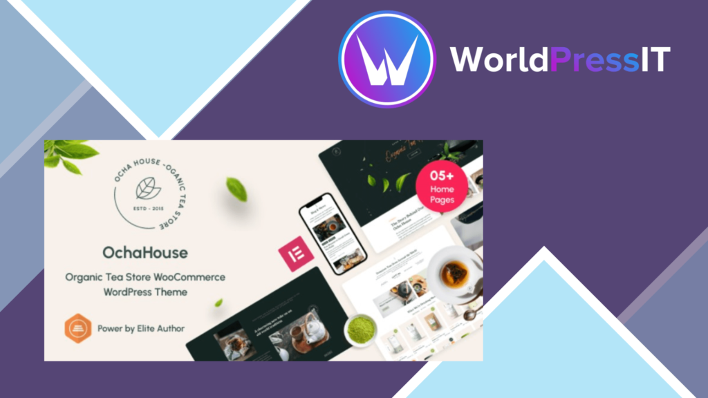 OchaHouse - Organic Tea Store WooCommerce WordPress Theme