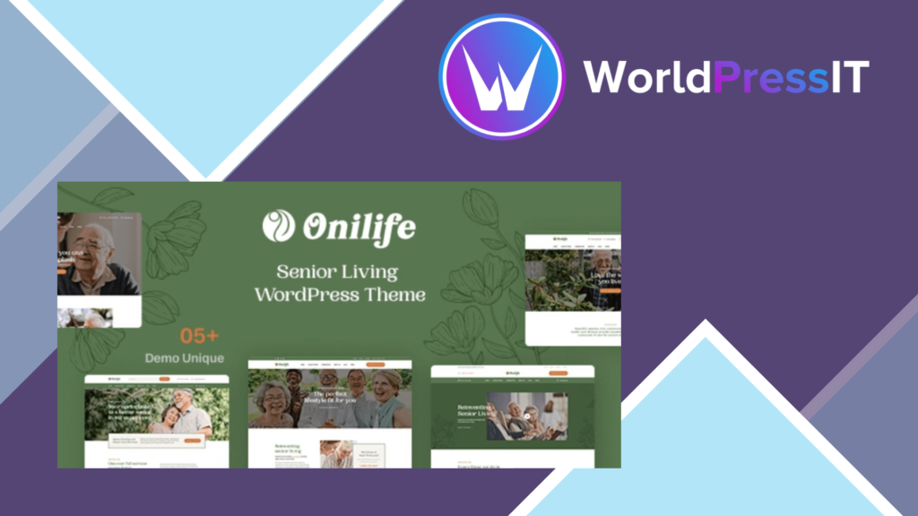 Onilife - Senior Living WordPress Theme