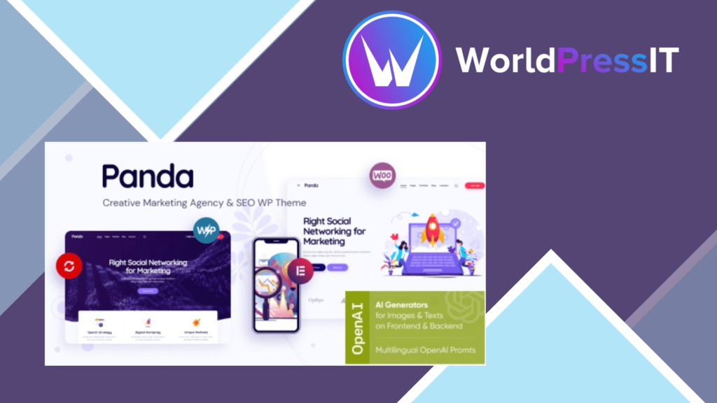 Panda - Marketing WordPress Theme