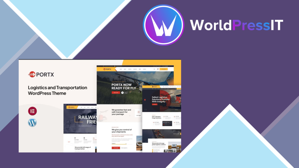 Portx - Logistics and Transportation WordPress