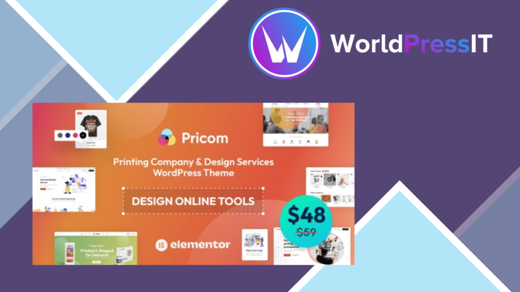 Pricom - Printing Company and Design Services WordPress Theme