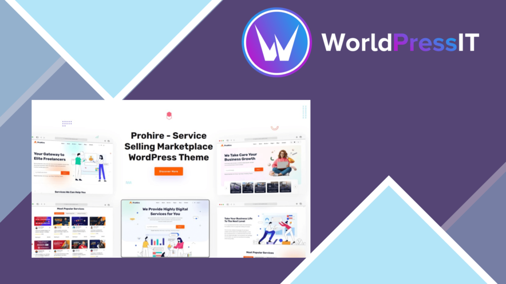 Prohire – Service Selling Marketplace WordPress