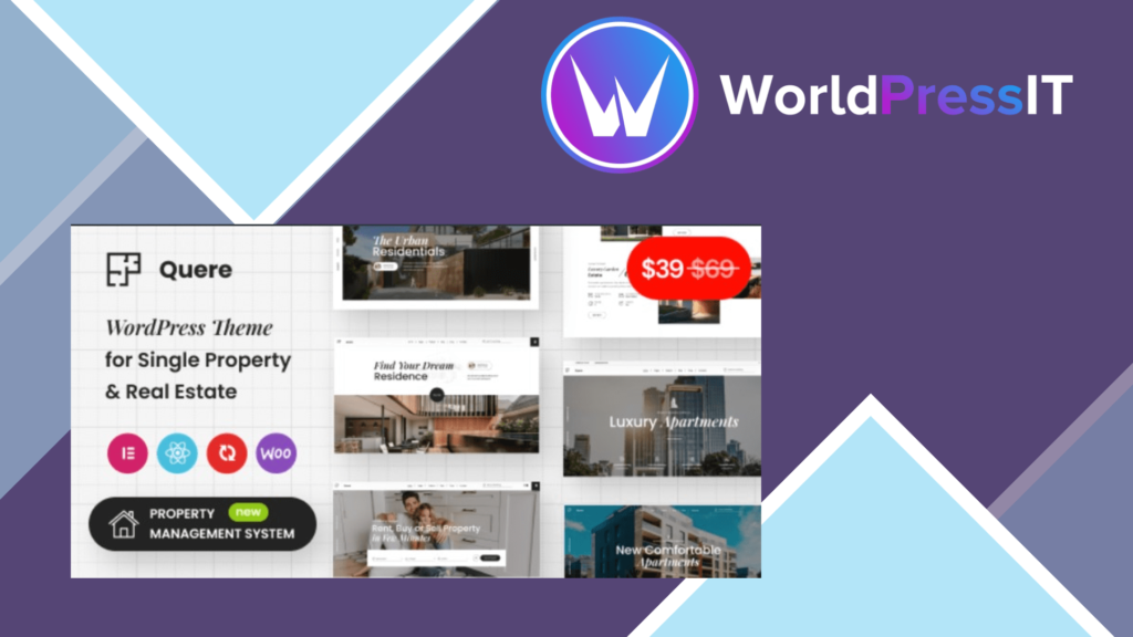 Quere - Real Estate and Apartments WordPress Theme