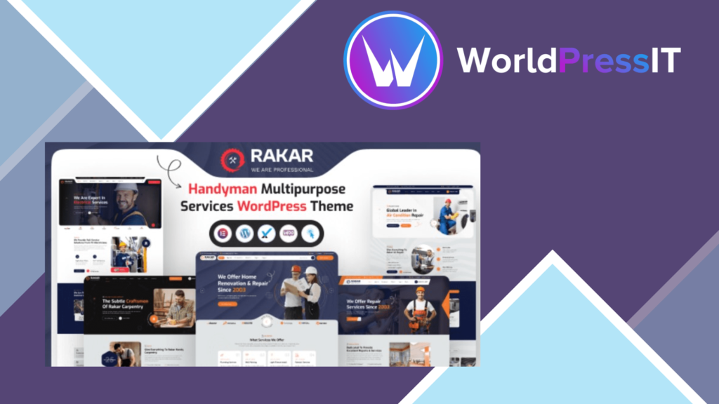 Rakar - Multipurpose Services WordPress Theme