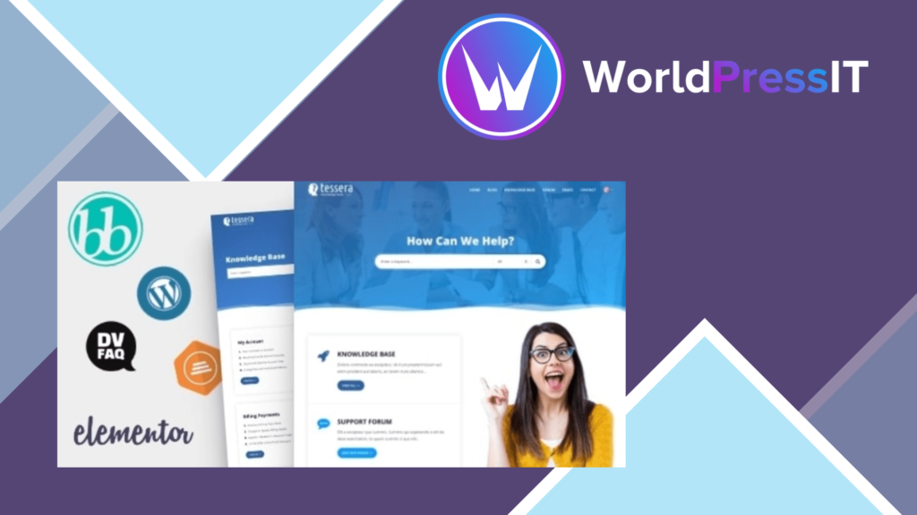 Tessera - Elementor Knowledge Base and Support Forum WordPress Theme