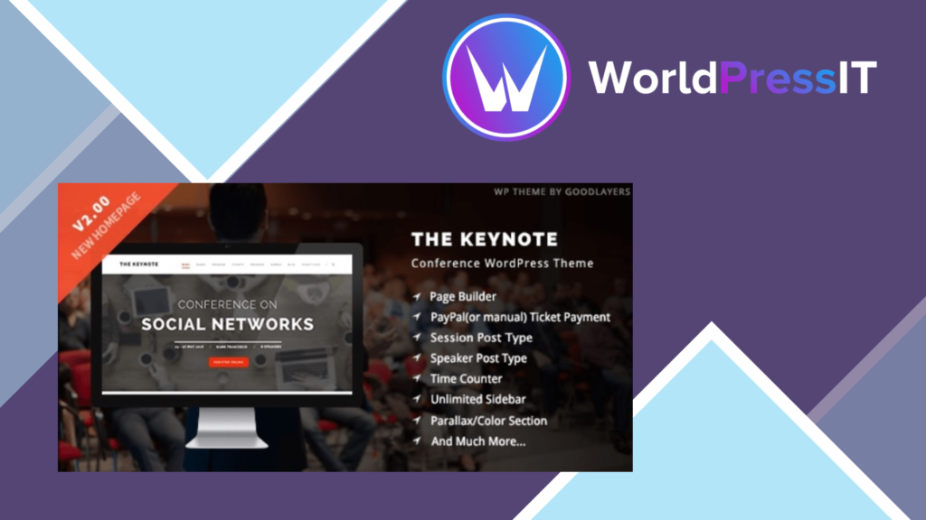 The Keynote - Conference / Event / Meeting WordPress Theme