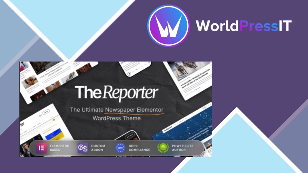 The Reporter - Newspaper Editorial WordPress Theme