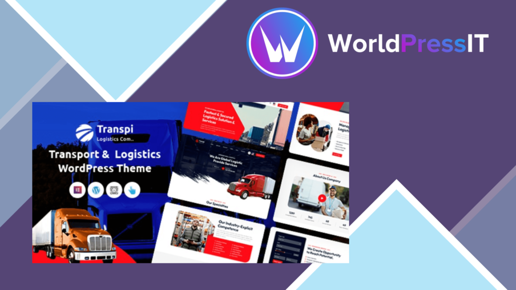 Transpi - Logistics and Transportation WordPress Theme